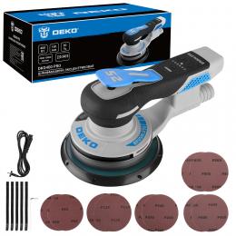 Шлифмашина эксцентриковая сетевая DEKO DKG400 PRO 081-1261