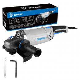 Углошлифовальная машина (УШМ) DEKO AGDK-2600W PRO, 230мм, 2600 Вт 084-1083