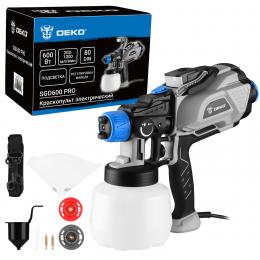 Краскопульт электрический DEKO SGD600 PRO, 1200мл, 600Вт 085-1057