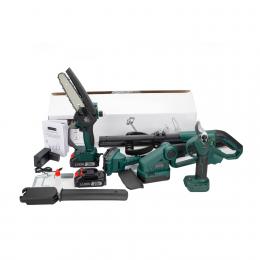Набор аккумуляторного инструмента ZITREK (ZKCP20V, ZKGS20, GreenSaw 20-150, штанга 180см) 4в1, 2х2.0Ач 083-2062