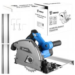 Погружная пила DEKO CS1200DK PRO, с направляющей шиной, 165мм диск, 1200Вт 081-1095