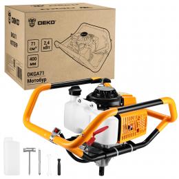 Мотобур DEKO DKGA71, без шнека, 71см3 081-2230