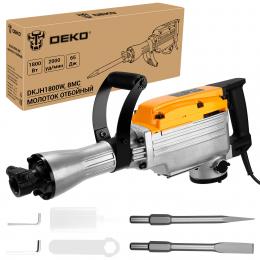 Молоток отбойный электрический DEKO DKJH1800W, в кейсе 081-3215