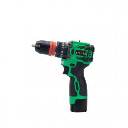 Дрель-шуруповерт аккумуляторная ударная бесщеточная  Zitrek Green Impact 16 Li-ion в кейсе, со съемным патроном, с набором оснастки 24шт, 16В, 2x2.0Ач 081-1235